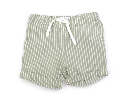 Name It oil green stribede shorts